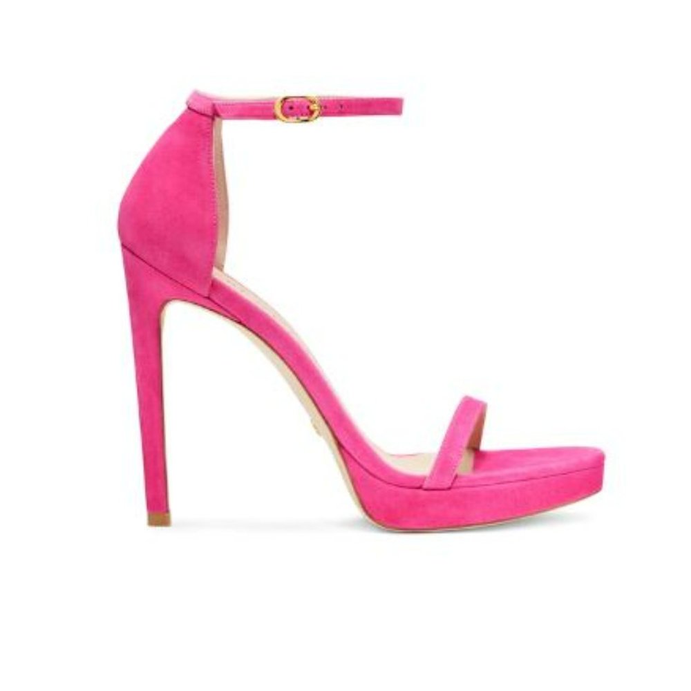 Stuart Weitzman Nudist Disco Platform Sandal NWT Size 9